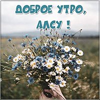 Картинка доброе утро Алсу