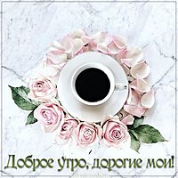 Картинка доброе утро дорогие мои