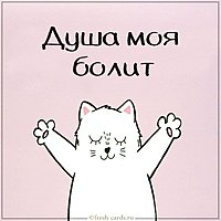 Картинка душа моя болит