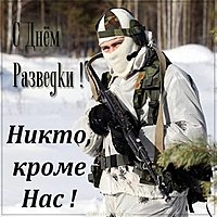 Картинка на день разведки с поздравлением никто кроме нас