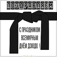 Картинка на всемирный день дзюдо