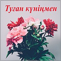 Картинка с днем рождения на казахском языке