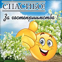 Картинка спасибо за гостеприимство