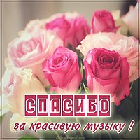 Картинка спасибо за красивую музыку