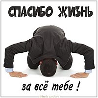 Картинка спасибо жизнь за все тебе
