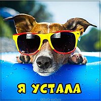 Картинка я устала прикольная смешная