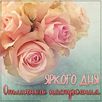 Картинка яркого дня и отличного настроения