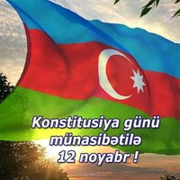 Красивая картинка на день конституции Азербайджана