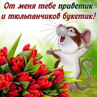 От меня тебе привет