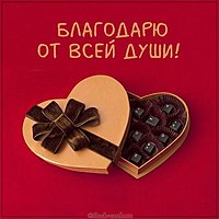Открытка благодарю от всей души мужчине