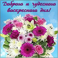 Открытка чудесного воскресного дня