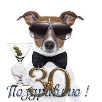 Открытка день рождения 30 лет