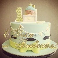 Открытка для девочки 1 годик