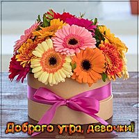 Открытка доброе утро девочки