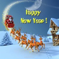 Открытка happy new year