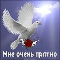 Открытка мне очень приятно