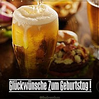 Открытка на день рождения мужчине на немецком