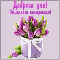 Открытка пожелание доброго дня и отличного настроения