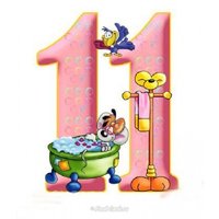 Открытка с днем рождения дочке 11 лет