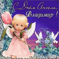 Открытка с днем Владимира на день ангела