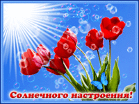 Прекрасного солнечного настроения