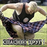 Прикольная картинка благодарю спасибо друг