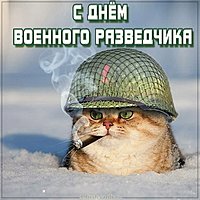 Прикольная картинка с днем военного разведчика
