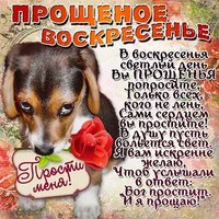 Прощеное воскресенье юмор картинка