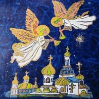 Рисунок на тему рождественская открытка