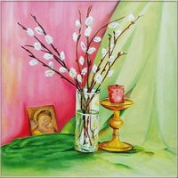 Рисунок Вербное Воскресенье