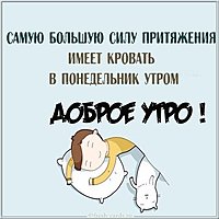 Утро понедельника открытка