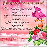 Веселого воскресного дня картинка