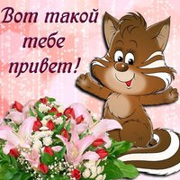 Вот такой тебе привет