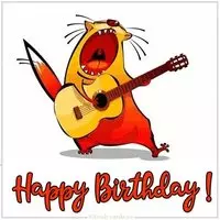 Американская открытка happy birthday
