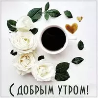 Бесплатная открытка с добрым утром