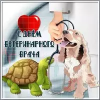 День ветеринарного врача открытка
