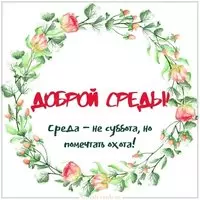 Доброй среды прикольная интересная картинка