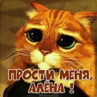 Картинка Алена прости меня