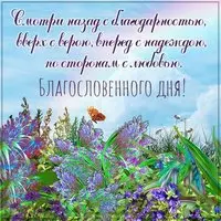 Картинка благословенного дня