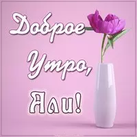 Картинка доброе утро Али
