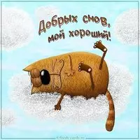 Картинка добрых снов мой хороший