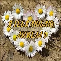 Картинка с именем Анжела я тебя люблю