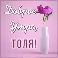 Картинка с именем Толя доброе утро