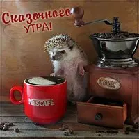 Картинка сказочного утра прикольная