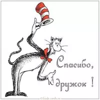 Картинка спасибо дружок