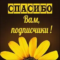 Картинка спасибо вам подписчики