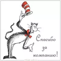 Картинка спасибо за компанию