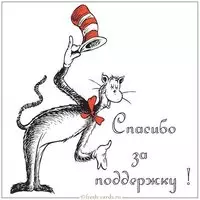 Картинка спасибо за поддержку