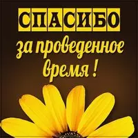 Картинка спасибо за проведенное время