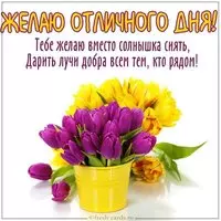 Картинка желаю отличного дня